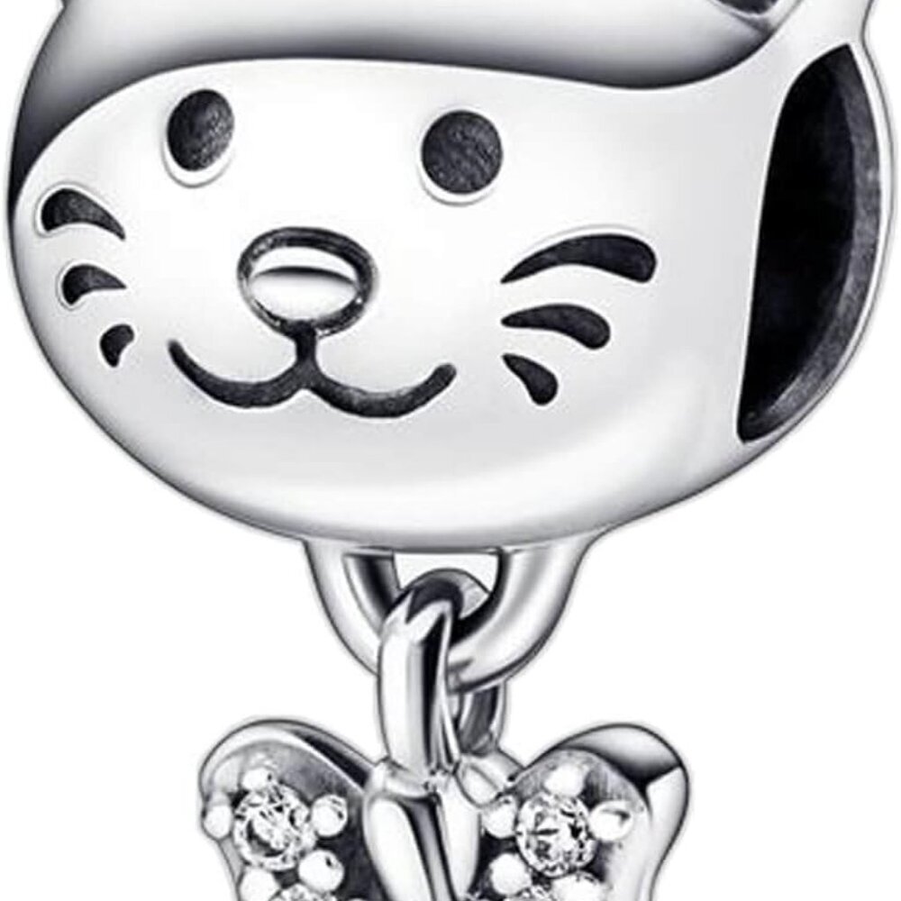 Mom Wife Daughter Love Heart Wedding Rings Charms 925 Sterling Silver Charms for